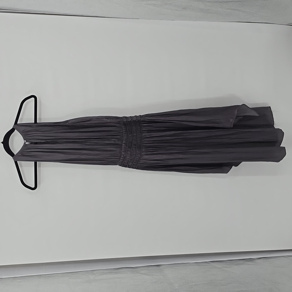 Ramy Brook Audrey Silky Grey Dress Size M - Picture 4 of 9